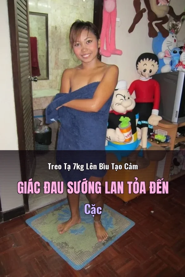 Treo Tạ 7kg Lên Bìu Tạo Cảm Giác Đau Sướng Lan Tỏa Đến Cặc